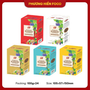 Nho khô đen ransins 100g