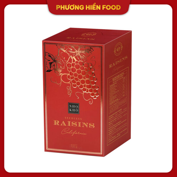 Nho Khô Vàng Raisins 125g