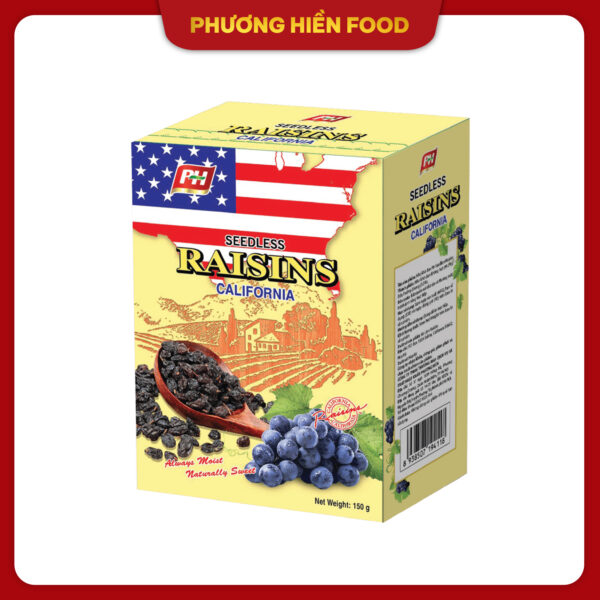 Nho khô đen raisins 150g