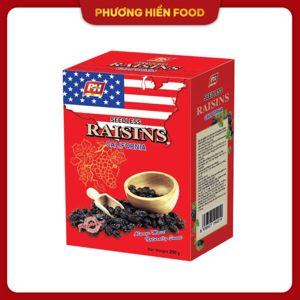 Nho khô đen raisins 200g