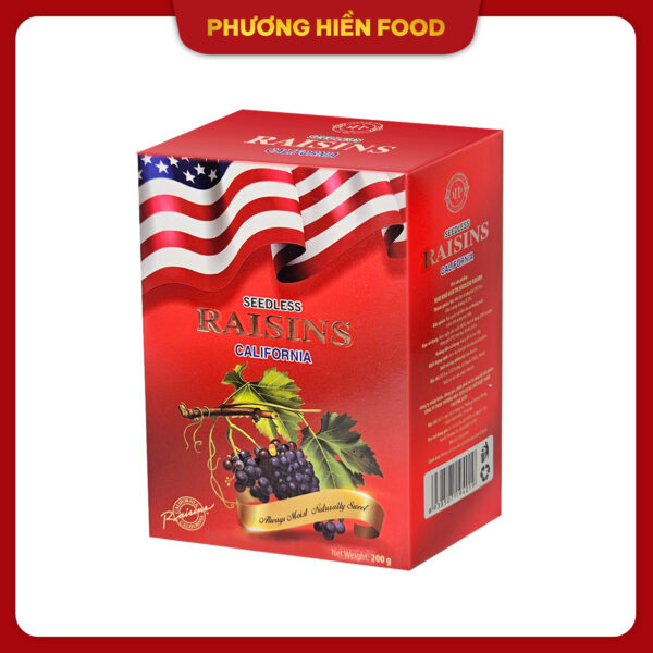 Nho Khô Đen Raisins 200g