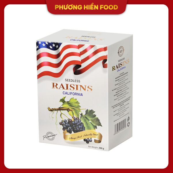 Nho Khô Đen Raisins 200g