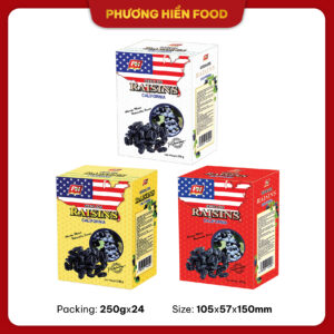 Nho Khô đen Raisins 250g