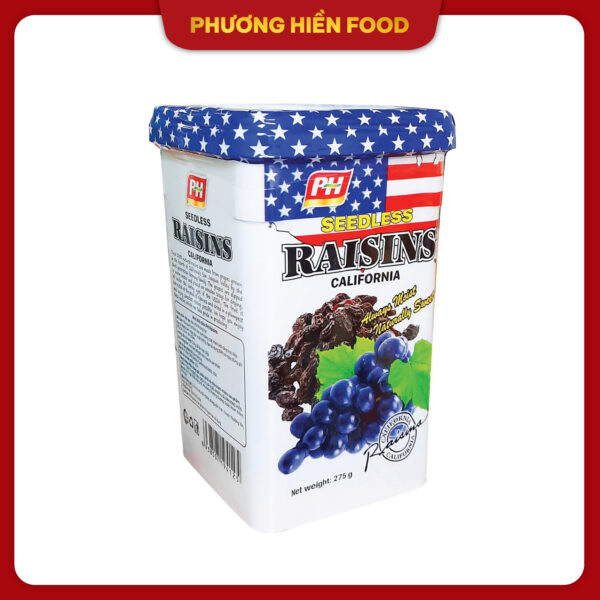 Nho khô đen raisin 275g