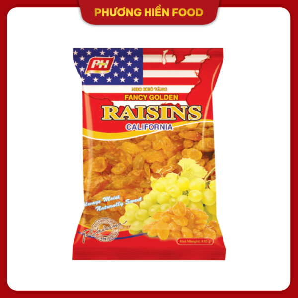 Nho Khô Vàng Raisins 410g